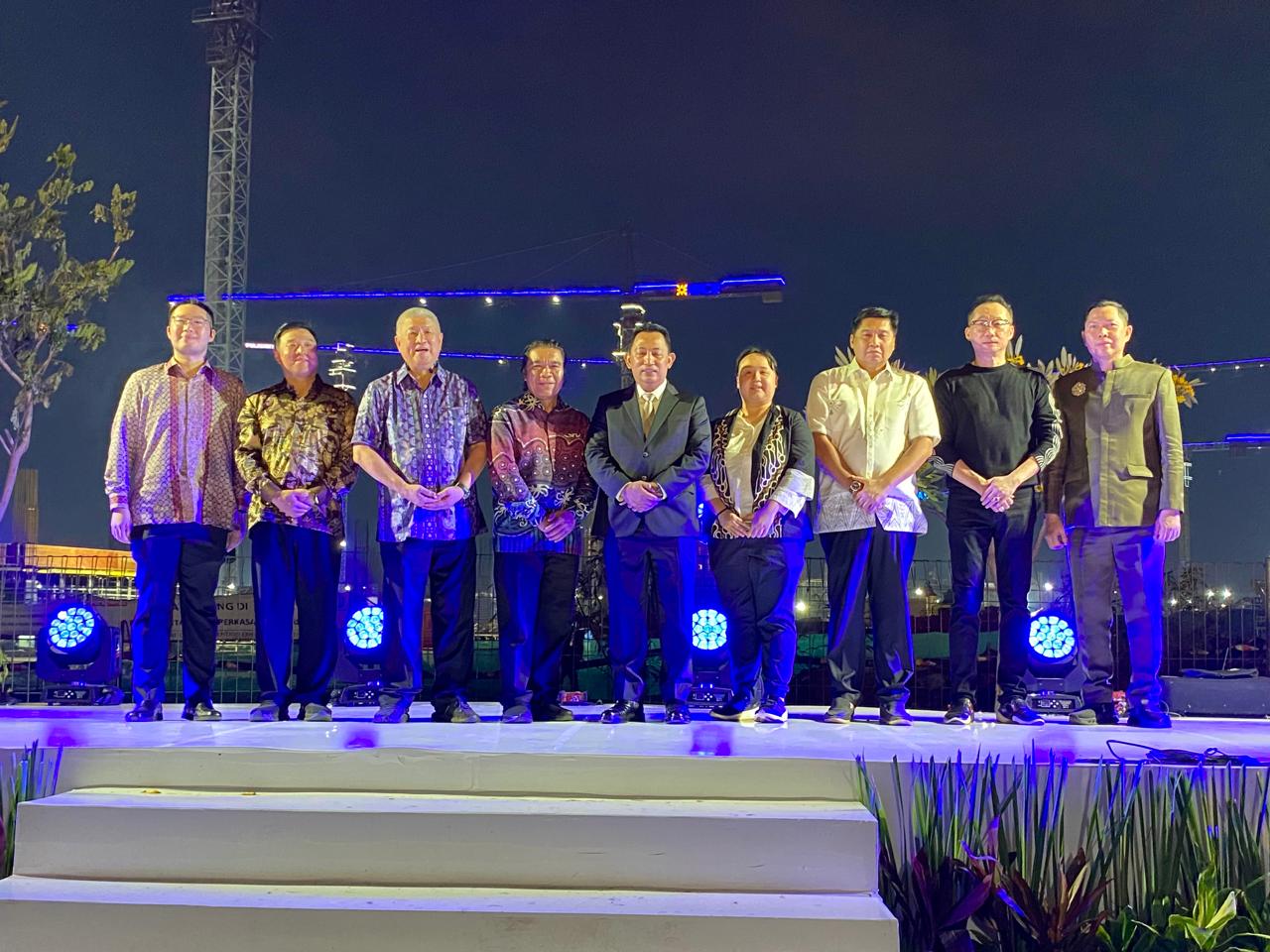 The Dancing Cranes Ceremony, Selebrasi Pemasangan 15 tower Crane di Proyek NICE PIK2